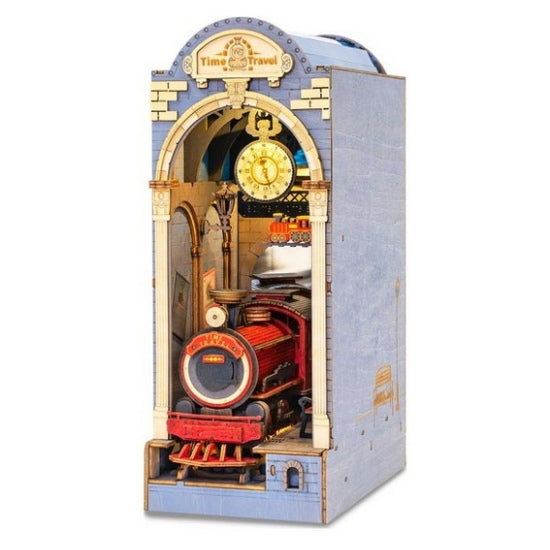 Diorama appui-livre - Voyage temporel