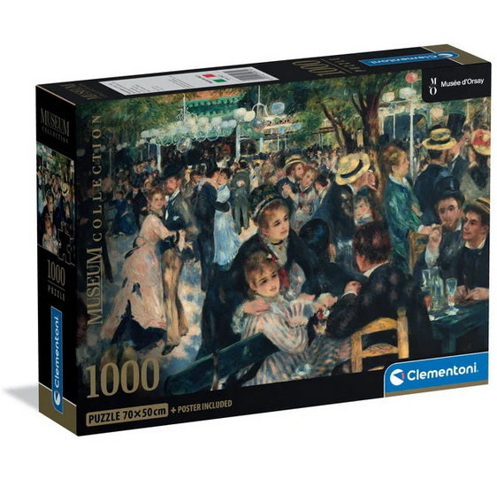 Museum : Bal du moulin de la galette de Renoir 1000 mcx