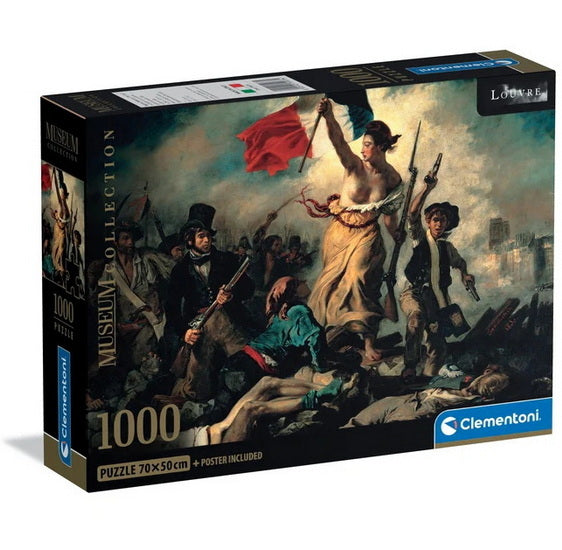 Museum : La liberté guidant le peuple de Delacroix 1000 mcx