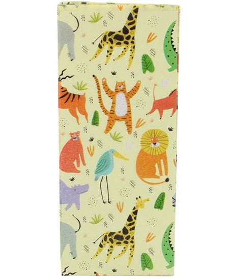 Papier de soie animaux de la jungle