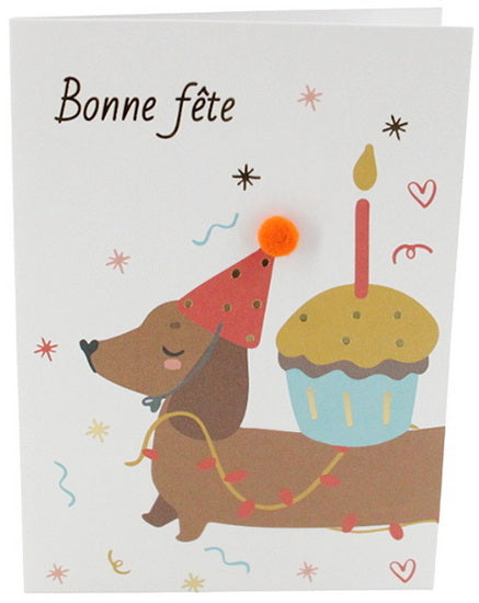 Bonne fête chien saucisse VF