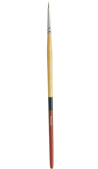 Synthetic paintbrush - mc - snap! – round #3/0
