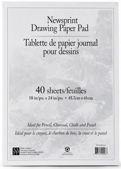 Newsprint Paper Pad - 18X24"