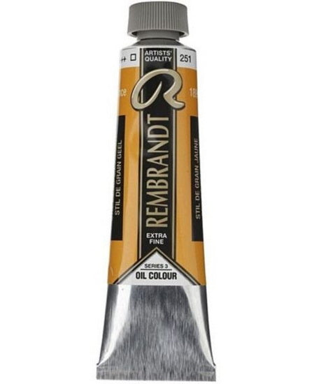 Rembrandt OIl  Stil De Grain Yellow - 40ML Series 3
