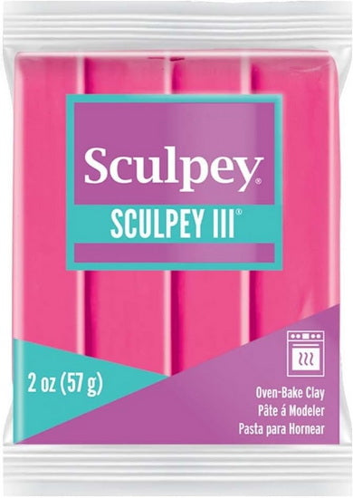 Sculpey III Oven-Bake Clay - PINK CANDY