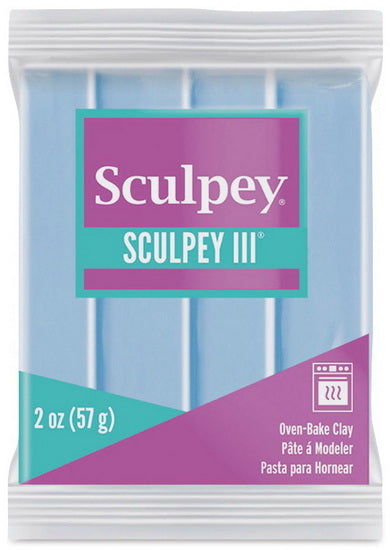 Pâte à modeler sculpey iii - bleu ciel