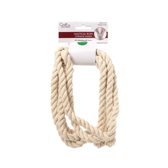 Corde coton - 13 mm - 2.5m