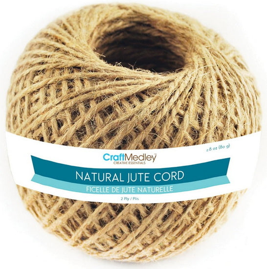 Ficelle en jute - 2 plis - 80gr
