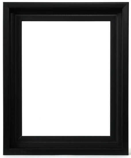 Cadre flottant galerie - noir - 12x16 po