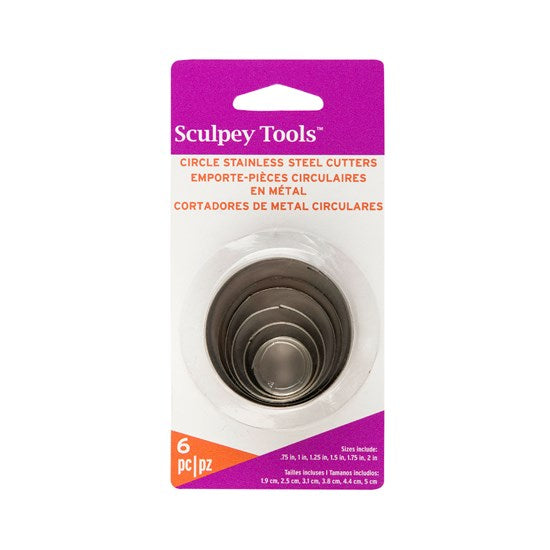 6-Piece Metal Cutter Set - Circle