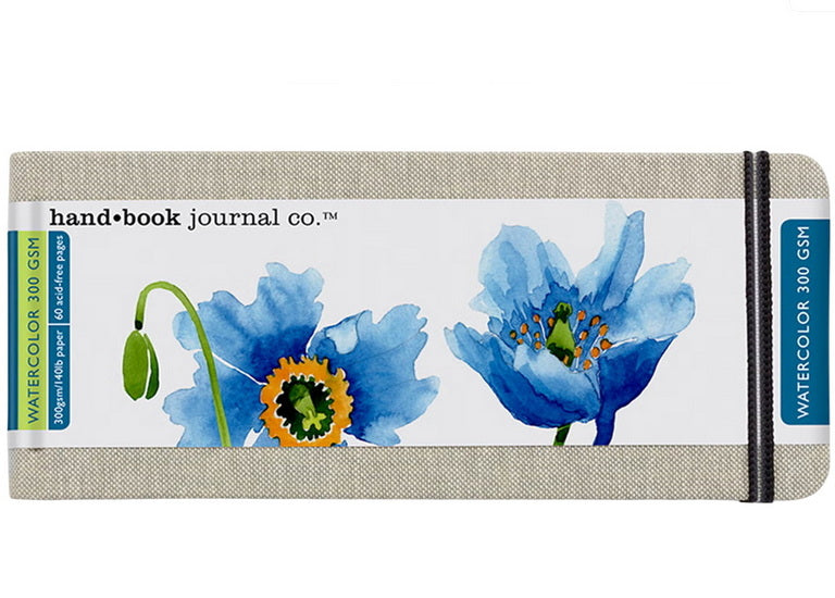 Watercolor sketchbook - panorama - 3x8in
