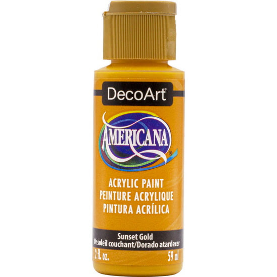 Americana Acrylic Sunset Gold - 59ml