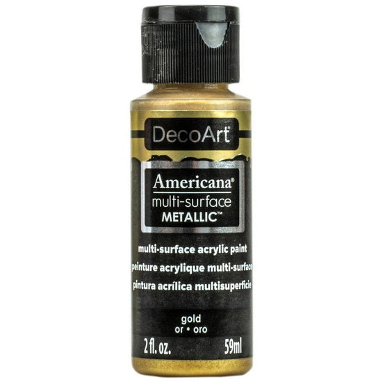 Americana Acrylic  Satin Metallic Gold- 60ml