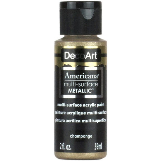 Americana Acrylic  Satin Metallic Champagne- 60ml