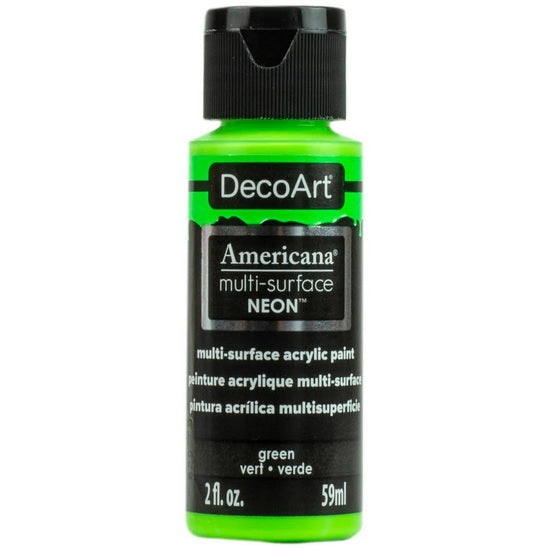 Americana Acrylic  Satin Neon Green- 60ml