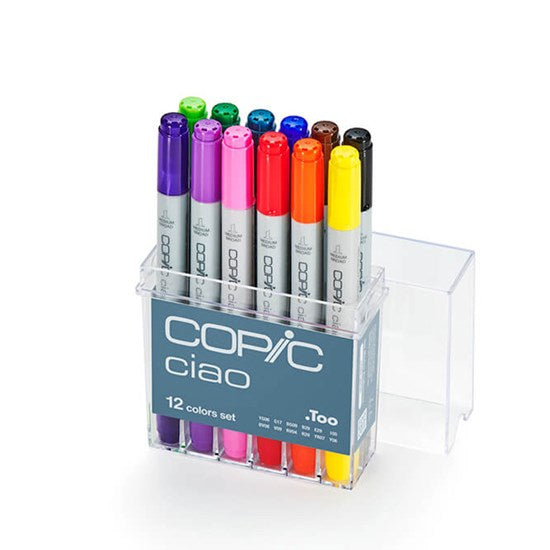 Ens. 12 marqueurs copic ciao v2