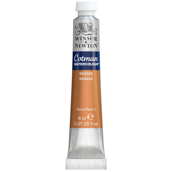 Aquarelle cotman - 8ml - bronze - s2