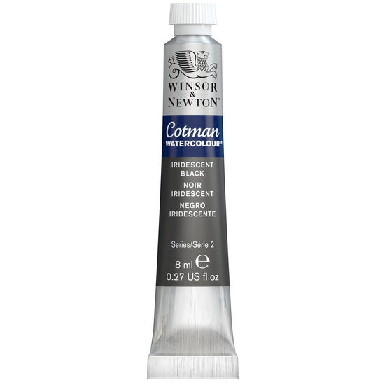 Cotman watercolour - 8ml - iridescent black - s2