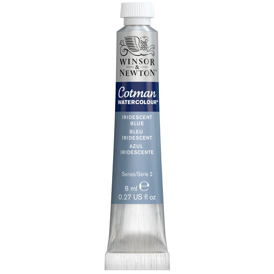 Aquarelle cotman - 8ml - bleu iridescent - s2