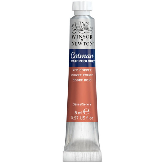 Aquarelle cotman - 8ml - cuivre rouge - s2