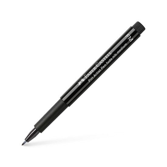 Pitt fude tip medium black marker
