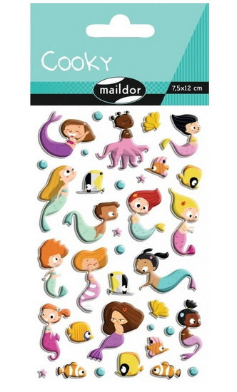 Cooky Stickers : Mermaids