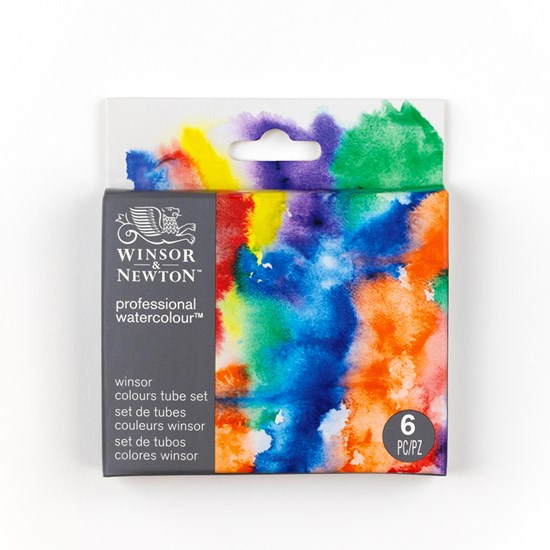 Ens. 6 aquarelle professionnel - 5ml