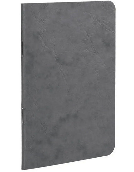 Age Bag Notebook - Ruled, Staple-Bound, 9 x 14 cm Grey