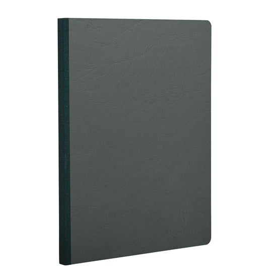 Age Bag Notebook - Ruled, Cloth-Bound, Grey, A5