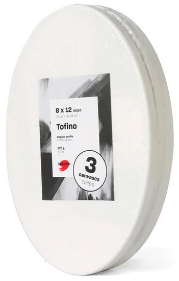 Regular Oval Canvases - 8x12" (3)