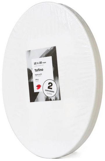 Regular Oval Canvases - 12x16" (2)