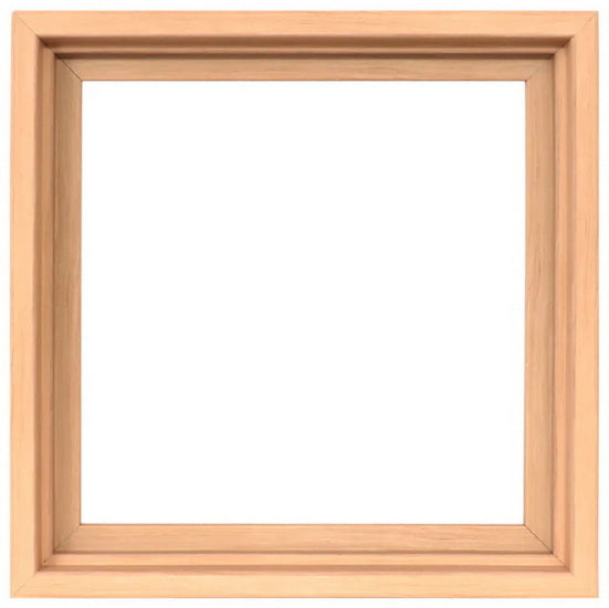 Cadre flottant régulier beige - 12x12 po