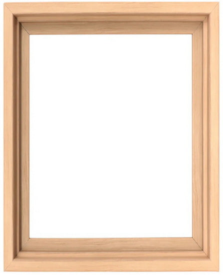 Floating Frame Wood Effect - 24x30"
