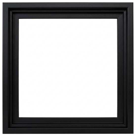 Cadre flottant noir - 10x10po