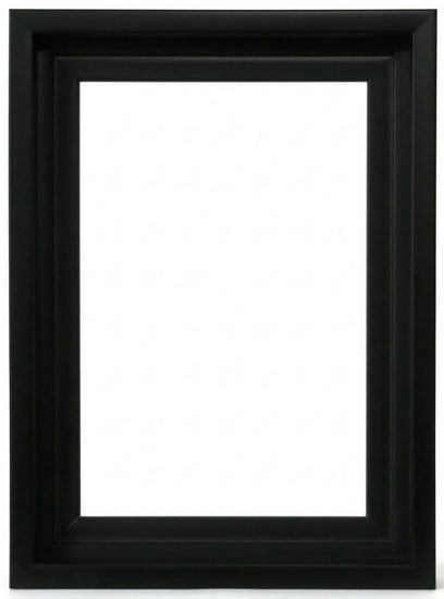 Floating Museum Frame Black - 6x12"