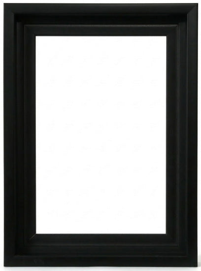 Floating Museum Frame Black - 15x30"