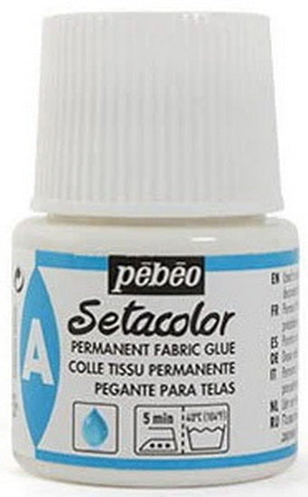 Colle textile permanente - setacolor - 45ml - 45ml