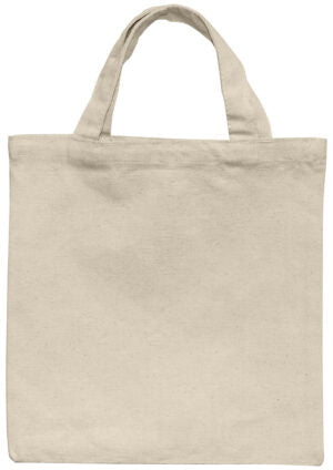 Sac en toile naturel 100% coton avec gousset