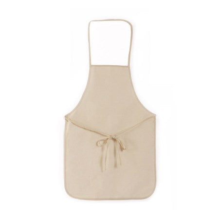Tablier en toile naturel