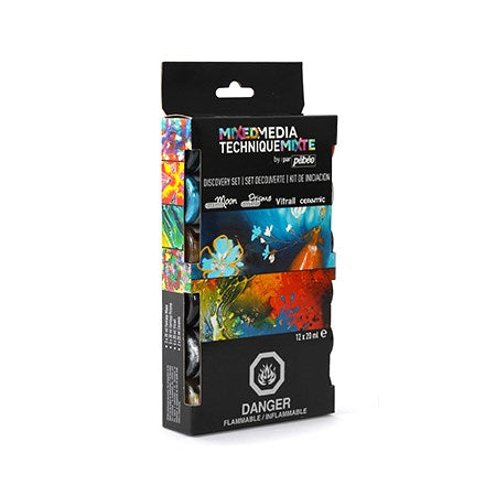 Discovery set - mixed media - 12x20ml