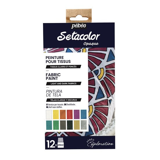 Ens exploration - setacolor - 12x20ml - moiré