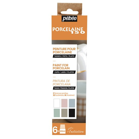 Ens exploration - porcelaine 150 - 6x20ml - pastel