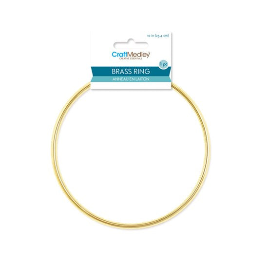 Brass ring - 25cm
