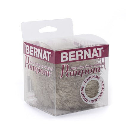 Pompom - grey lynx
