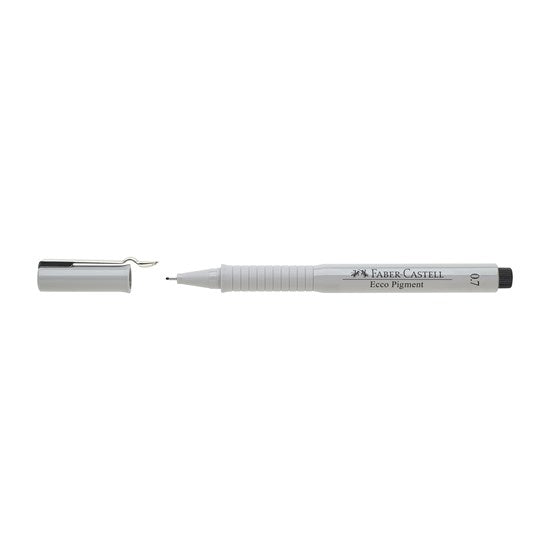 Marqueur fineliner ecco pigment 0.7mm noir