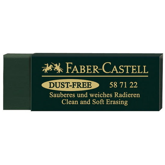 Dust-free eraser green