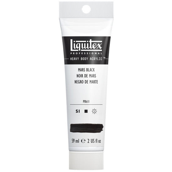 Acrylic hb - 2oz - mars black - s1