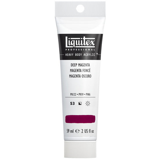 Acrylic hb - 2oz - deep magenta - s3