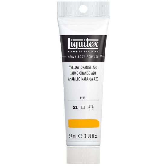 Acrylic hb - 2oz - azo yellow orange - s2