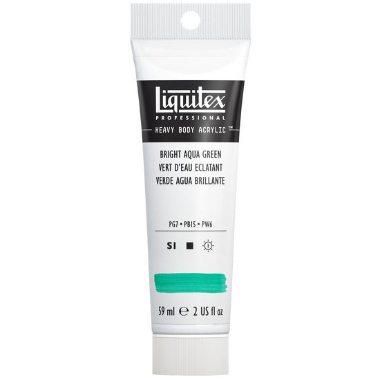 Acrylic hb - 2oz - bright aqua green - s1